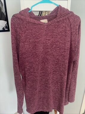 Civil Society lightweight hoodie - Mauve Heather